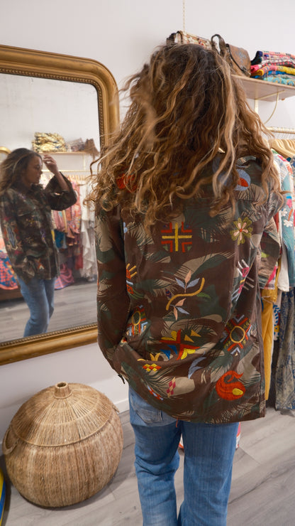 VESTE MILITAIRE BRODEE 4